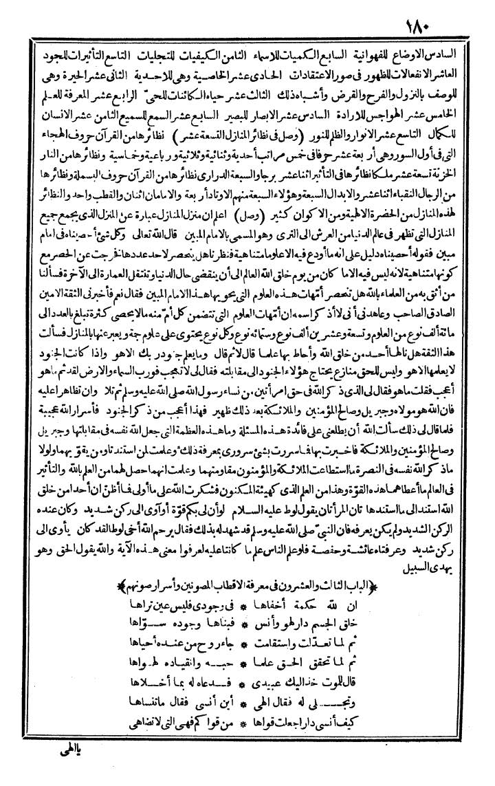 futmak.com - الفتوحات المكية - الصفحة 180 - من الجزء الأول