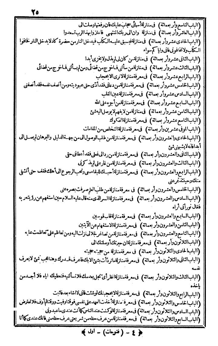 futmak.com - الفتوحات المكية - الصفحة 25 - من الجزء الأول