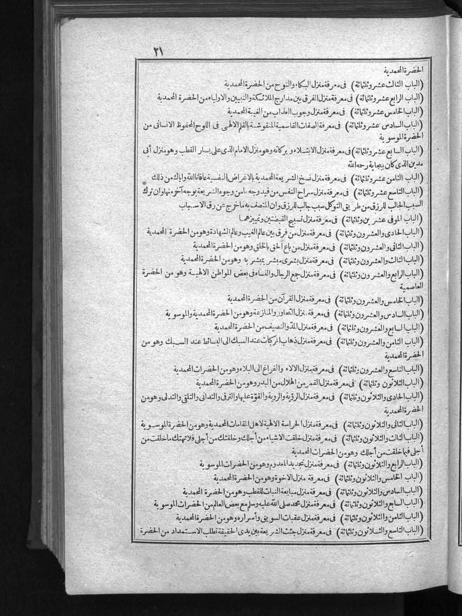 futmak.com - الفتوحات المكية - الصفحة 21 - من الجزء الأول